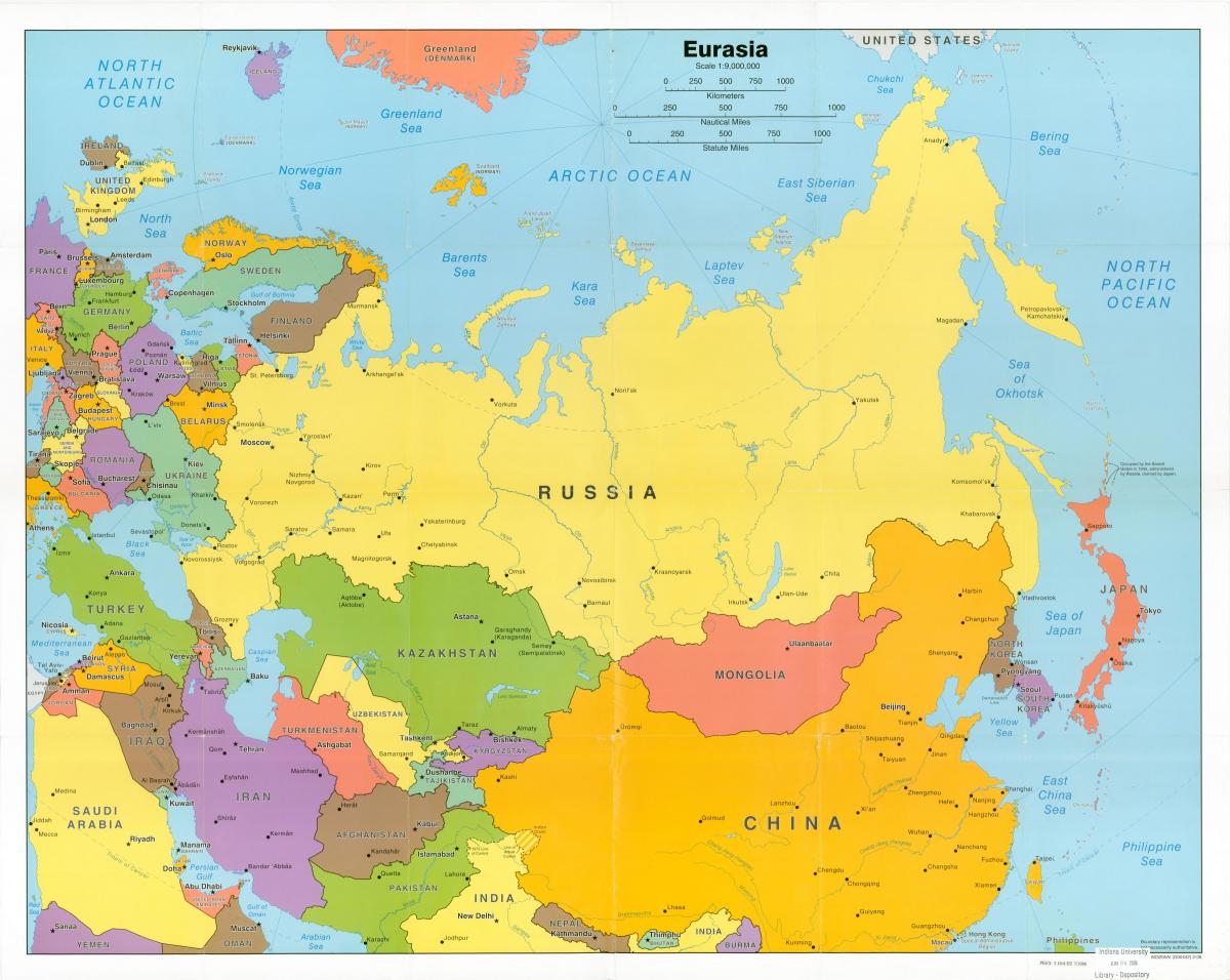 خريطة السوفياتي vs روسيا