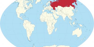 روسيا على خريطة العالم