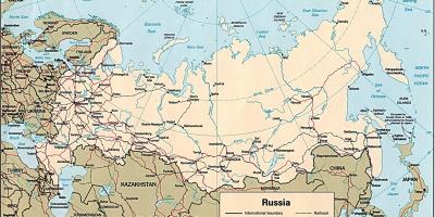 خريطة الروسية
